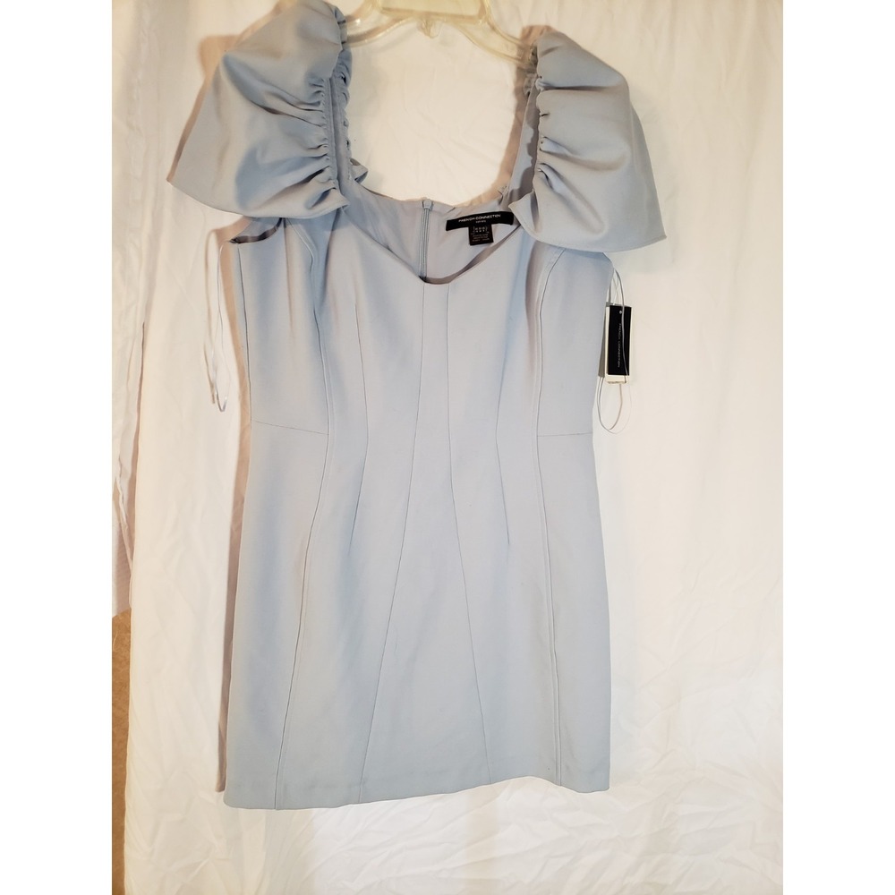 Women's French Connection Light Blue. Ini Dress Size 8
